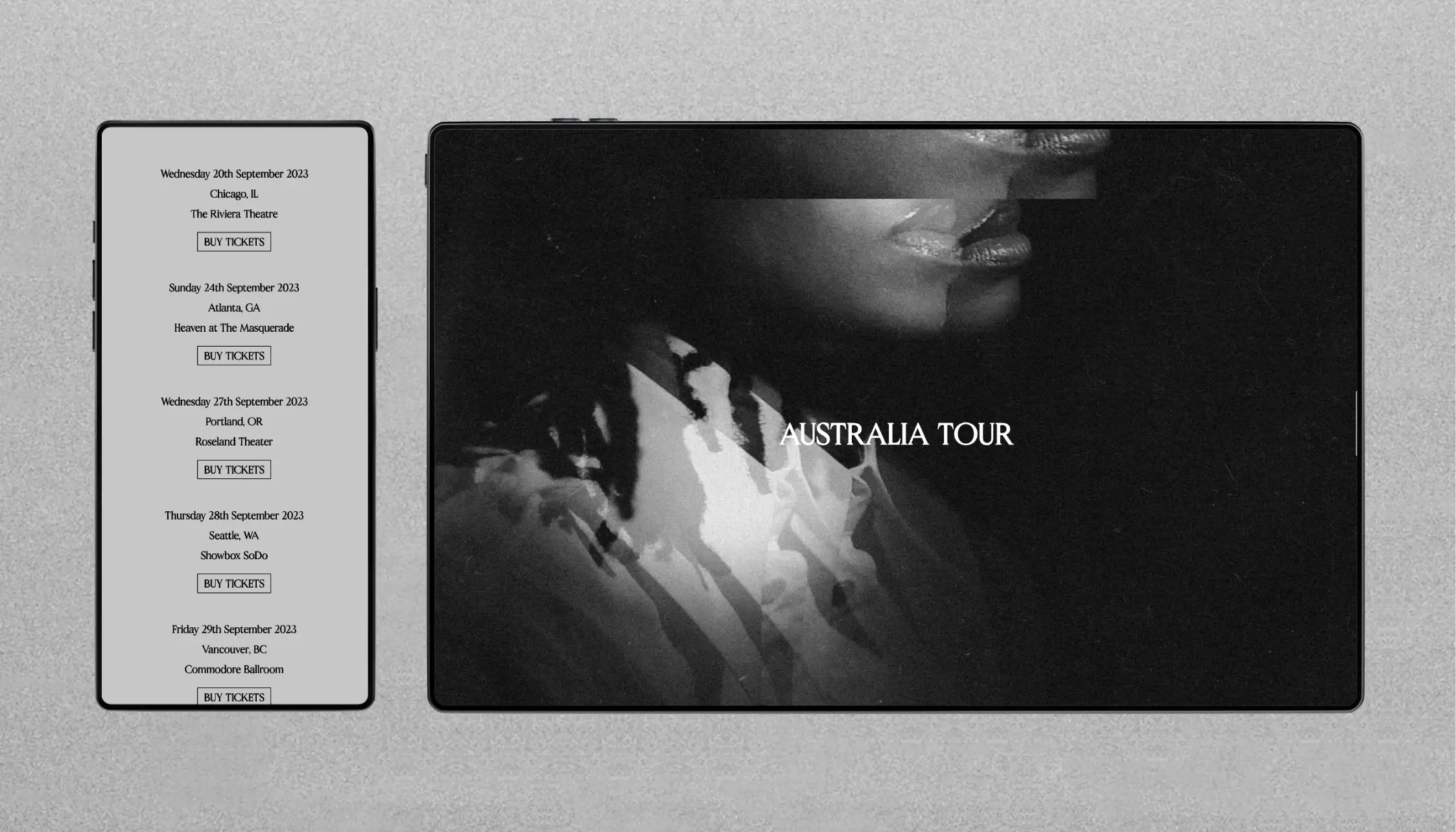 Full-service design agency crafting music artist platforms and digital campaigns