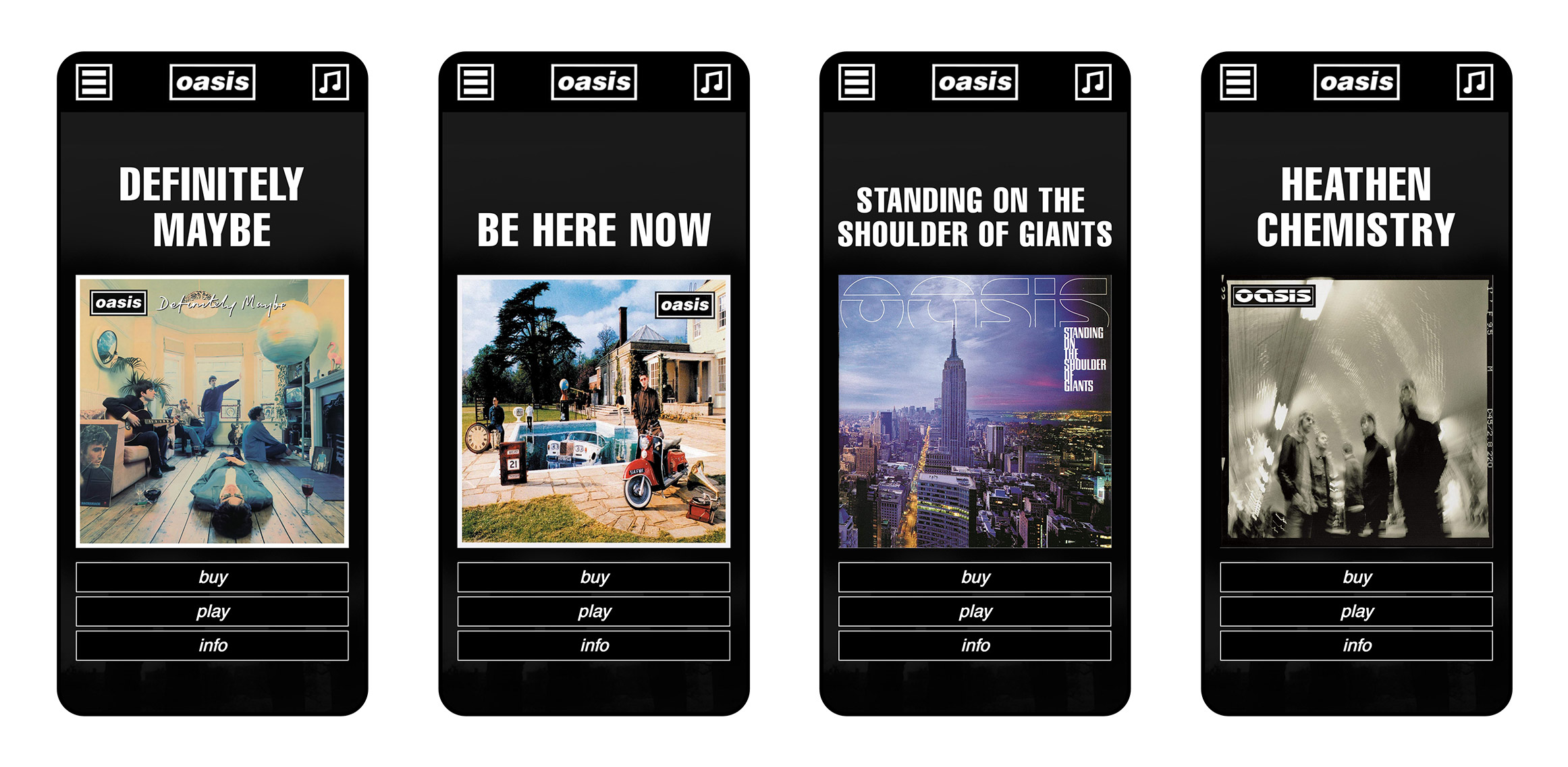 Legacy artist digital services featuring interactive timeline and latest updates for fan engagement