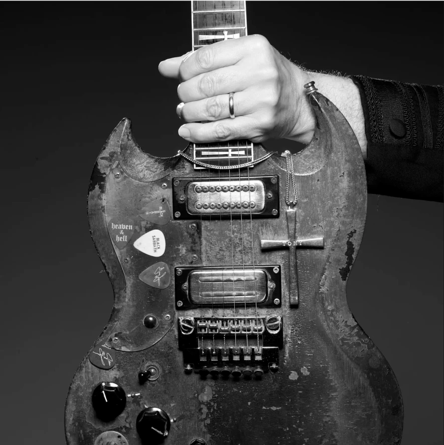 Heavy metal brand identity and artist website design by music branding agency